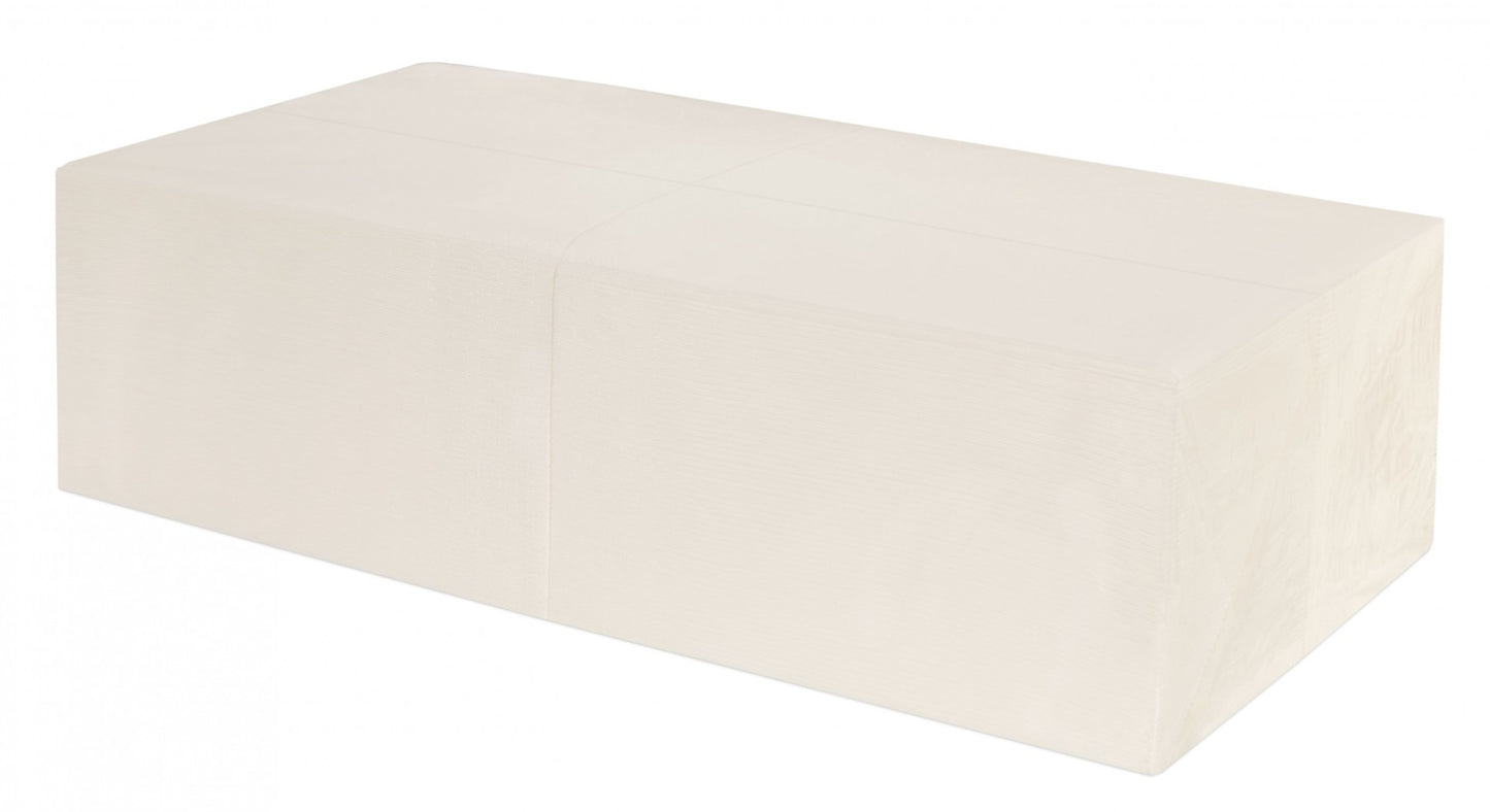 UTZ24-2-4-2400 Servietten, 1/4 Falz, 2-lagig, 1 Blatt, 24,0 x 23,5 cm, 2400 Blatt, Zellulose